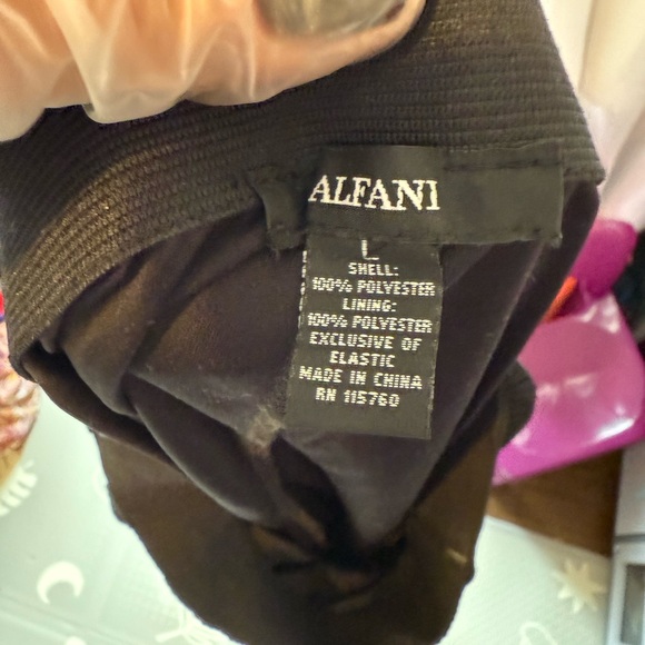 Alfani Elegant Black Apparel - Picture 1 of 2